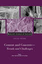 Couverture de l'ouvrage Cement and concrete - trend and challenges (Materials Science of Concrete, Special Volume)