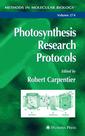 Couverture de l'ouvrage Photosynthesis research protocols, (Methods in molecular biology, Vol. 274)
