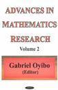 Couverture de l'ouvrage Advances in Mathematics Research Vol.2