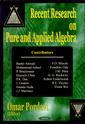 Couverture de l'ouvrage Recent Research on Pure and Applied Algebra