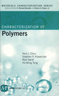 Couverture de l'ouvrage Characterization of polymers