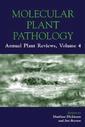 Couverture de l'ouvrage Molecular plant pathology (Annual plant reviews vol 4)