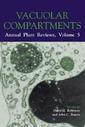 Couverture de l'ouvrage Vacuolar compartments (Annual plant reviews vol 5)
