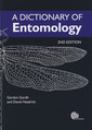 Couverture de l'ouvrage A dictionary of entomology