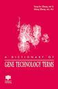 Couverture de l'ouvrage A glossary of gene technology