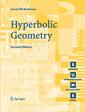 Couverture de l'ouvrage Hyperbolic Geometry