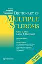 Couverture de l'ouvrage Dictionary of multiple sclerosis (with CD-ROM)