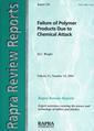 Couverture de l'ouvrage Failure of polymer products due to chemical attack