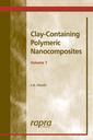 Couverture de l'ouvrage Clay-Containing Polymeric Nanocomposites Volume 1