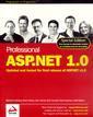Couverture de l'ouvrage Professional ASP.NET 1.0 (Special Edition) (Programmer to programmer)