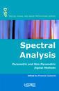 Couverture de l'ouvrage Spectral Analysis