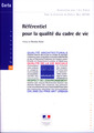 Couverture de l'ouvrage Référentiel pour la qualité du cadre de vie (Dossiers CERTU N° 190, Association pour l'Art Urbain, aménagement et urbanisme, avec DVD)