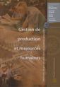 Couverture de l'ouvrage Gestion de production et ressources humaines 