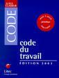Couverture de l'ouvrage Index des codes et des lois 2000