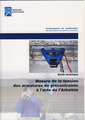 Couverture de l'ouvrage Mesure de la tension des armatures de précontrainte à l'aide de l'Arbalète (Réf : GTARBA)
