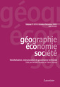Couverture de l'ouvrage Géographie, économie, société Vol. 7 N° 4 Octobre-Décembre 2005 : mondialisation, restructuration et gouvernance territoriale