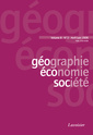 Couverture de l'ouvrage Géographie, économie, société Vol. 8 N° 2 Avril-Juin 2006