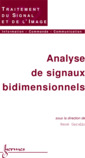 Couverture de l'ouvrage Analyse de signaux bidimensionnels