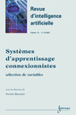 Couverture de l'ouvrage Systèmes d'apprentissage connexionnistes : sélection de variables (Revue d'intelligence artificielle Vol.15 n° 3-4/2001)