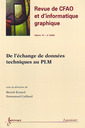 Couverture de l'ouvrage De l'échange de données techniques au PLM (Revue de CFAO et d'informatique graphique Vol. 18 N° 4/2003)