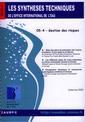 Couverture de l'ouvrage Gestion des risques (Les synthèses techniques de l'office international de l'eau, EN 05-4)