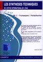 Couverture de l'ouvrage Traitements / Potabilisation (Les synthèses techniques de l'office international de l'eau, EN 05-1)