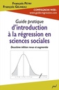 Couverture de l'ouvrage GUIDE PRATIQUE D'INTRODUCTION A LA REGRESSION EN SCIENCES SOCIALE
