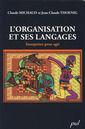 Couverture de l'ouvrage L'organisation et ses langages