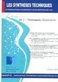 Couverture de l'ouvrage Traitements-Potabilisation (Les Synthèses techniques du Service National d'Information et de Documentation sur l'eau, EN 03-1)