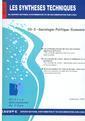 Couverture de l'ouvrage Sociologie-Politique-Economie (Les Synthèses techniques du Service National d'Information et de Documentation sur l'Eau) EN 03-3
