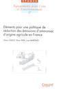 Couverture de l'ouvrage Eléments pour une politique de réduction des émissions d'ammoniac d'origine agricole en France (Etudes Equipements pour l'eau et l'environnement N° 27)