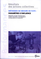 Couverture de l'ouvrage Méthodes de mesure de fuite : paramètres d'influence (Performances, résultats des actions collectives, 9P34)