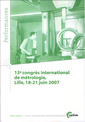 Couverture de l'ouvrage 13° congrès international de métrologie, Lille, 18-21 juin 2007 (Performances, 9Q86)