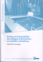 Couverture de l'ouvrage Étude sur la brasabilité des alliages d'aluminium en mobilier métallique. Collection soudage (Performances, 9Q128)