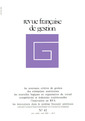 Couverture de l'ouvrage Revue française de gestion N° 41 juin juillet - août 1983