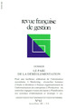 Couverture de l'ouvrage Revue française de gestion N° 61 janvier-février 1987