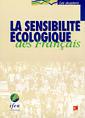 Couverture de l'ouvrage La sensibilité écologique des Français à travers l'opinion publique