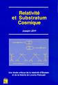 Couverture de l'ouvrage Relativité et substratum cosmique