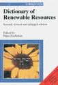 Couverture de l'ouvrage Dictionary of renewable resources 2nd edition