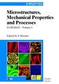 Couverture de l'ouvrage Microstructures, mechanical properties and processes, (EUROMAT vol. 3)