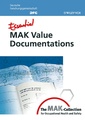 Couverture de l'ouvrage Essential MAK Value Documentations: From the MAK-Collection for Occupational Health & Safety