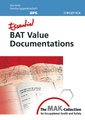Couverture de l'ouvrage Essential BAT value documentations : from the MAK : Collection for occupational health & safety