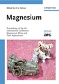 Couverture de l'ouvrage Magnesium, alloys & their applications (Proceedings)