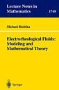 Couverture de l'ouvrage Electrorheological Fluids: Modeling and Mathematical Theory