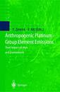 Couverture de l'ouvrage Anthropogenic Platinum-Group Element Emissions