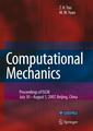 Couverture de l'ouvrage Computational mechanics (Proceedings) with CD-ROM)
