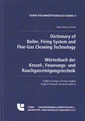 Couverture de l'ouvrage Dictionary of boiler, firing system and flue-gas cleaning technology (English/ German - German/English)
