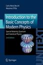 Couverture de l'ouvrage Introduction to the basic concepts of modern physics (Series UNITEXT)