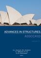 Couverture de l'ouvrage Advances in structures (Proceedings) 2 Volumes