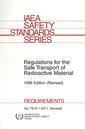 Couverture de l'ouvrage Regulations for safe transport of radioactive materials (1996 ed. revised 2000) Safety standards series TS-R1 (ST-1, revised), STI/PUB/1098
